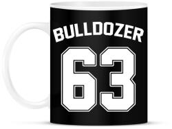 printfashion Bulldozer 63 - Bögre - Fekete (6107368)