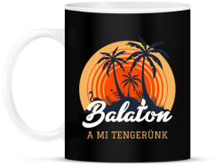 printfashion BALATON - Bögre - Fekete (9974611)