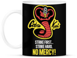 printfashion Cobra Kai - Bögre - Fekete (4580471)