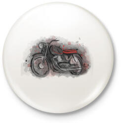 printfashion t5 - Kitűző, hűtőmágnes - Fehér (4575169)