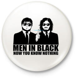 printfashion Men in Black - Trónok harca - Kitűző, hűtőmágnes - Fehér (3079986)