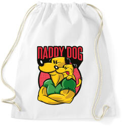 printfashion Apa kutya - Sportzsák, Tornazsák - Fehér (13060948)