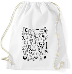 printfashion Stick nd poke - Sportzsák, Tornazsák - Fehér (1947454)