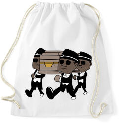 printfashion Coffin Dance - Sportzsák, Tornazsák - Fehér (2755094)