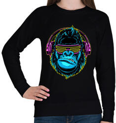 printfashion gorilla - Női pulóver - Fekete (15304788)
