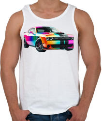 printfashion Dodge - Férfi atléta - Fehér (15206695)