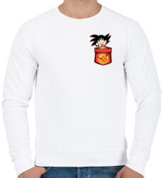 printfashion gokupocket - Férfi pulóver - Fehér (12486823)