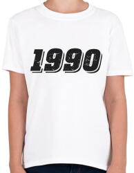 printfashion 1990 - Gyerek póló - Fehér (6181943)