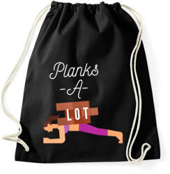 printfashion Planks A-Lot - Sportzsák, Tornazsák - Fekete (2469282)