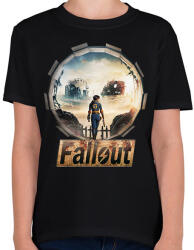 printfashion Fallout - Gyerek póló - Fekete (16368986)