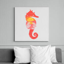 printfashion Nyári naplemente - Vászonkép - Fehér (6626942)