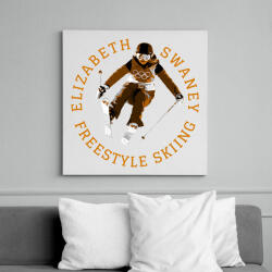 printfashion Erzsi a sas - Vászonkép - Fehér (6623511)