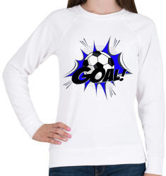 printfashion Goal - Női pulóver - Fehér (14844989)
