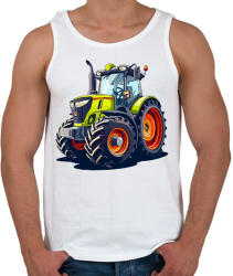 printfashion Traktor - Férfi atléta - Fehér (16165615)