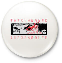 printfashion Idéző - Kitűző, hűtőmágnes - Fehér (3073853)