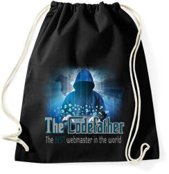 printfashion THE CODEFATHER - Sportzsák, Tornazsák - Fekete (2531289)