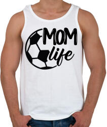 printfashion Mom life - Férfi atléta - Fehér (4968470)