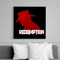 printfashion Read Dead Redemption - Vászonkép - Fekete (6649211)