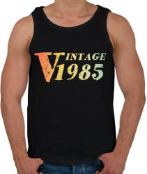 printfashion 1985 - Férfi atléta - Fekete (12094557)