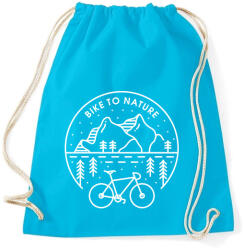 printfashion Kerékpározz - Sportzsák, Tornazsák - Surf blue (2374501)