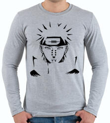 printfashion Pain akatsuki - Férfi hosszú ujjú póló - Sport szürke (5771418)
