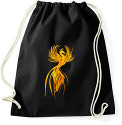 printfashion Főnix - Sportzsák, Tornazsák - Fekete (15577030)
