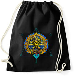 printfashion Egyiptom - Sportzsák, Tornazsák - Fekete (811177)