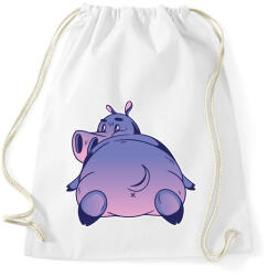 printfashion Víziló - Sportzsák, Tornazsák - Fehér (5098069)