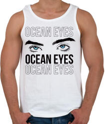 printfashion Oceana eyes - Férfi atléta - Fehér (1983902)