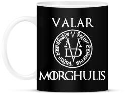 printfashion Trónok Harca - Valar Morghulis - Bögre - Fekete (905194)