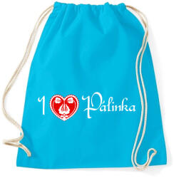 printfashion I love pálinka - Sportzsák, Tornazsák - Surf blue (2159274)