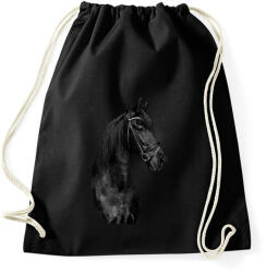 printfashion ló - Sportzsák, Tornazsák - Fekete (4994518)