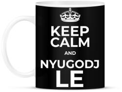 printfashion NYUGODJ LE - Bögre - Fekete (10960665)