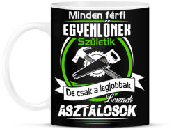 printfashion A legjobb asztalos - Bögre - Fekete (916063)