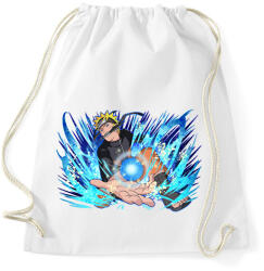printfashion Naruto Rasengan - Sportzsák, Tornazsák - Fehér (7213137)