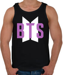 printfashion Purple BTS - Férfi atléta - Fekete (1477120)