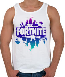 printfashion fortnite színes - Férfi atléta - Fehér (14944448)