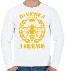 printfashion A királynő - Női - Férfi pulóver - Fehér (13164268)