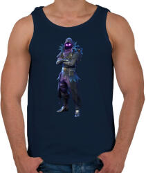 printfashion Fortnite - Raven Full - Férfi atléta - Sötétkék (1155200)