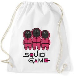 printfashion Squid Game - Nyerd meg az életed - Sportzsák, Tornazsák - Fehér (5763708)