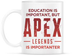 printfashion Apex Is Importanter (Red) - Bögre - Fehér (1257969)