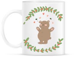 printfashion Aranyos maci - Bögre - Fehér (3992358)