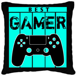printfashion Gamer - Párnahuzat, Díszpárnahuzat - Fekete (4227910)
