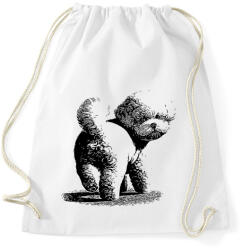 printfashion Bichon kutyás minta - Sportzsák, Tornazsák - Fehér (16693408)