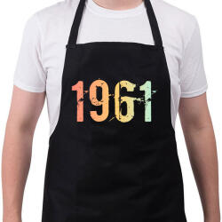 printfashion 1961 - Kötény - Fekete (11818493)