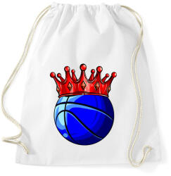 printfashion Basketball King - Sportzsák, Tornazsák - Fehér (3901100)