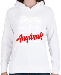 printfashion tökéletes anya fehér - Női kapucnis pulóver - Fehér (6137742)