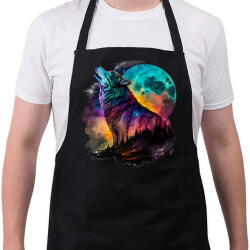 printfashion Farkas - Kötény - Fekete (16137770)