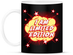 printfashion I am limited edition - Bögre - Fekete (10539399)