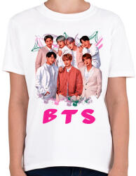 printfashion BTS 2 - Gyerek póló - Fehér (7697661)